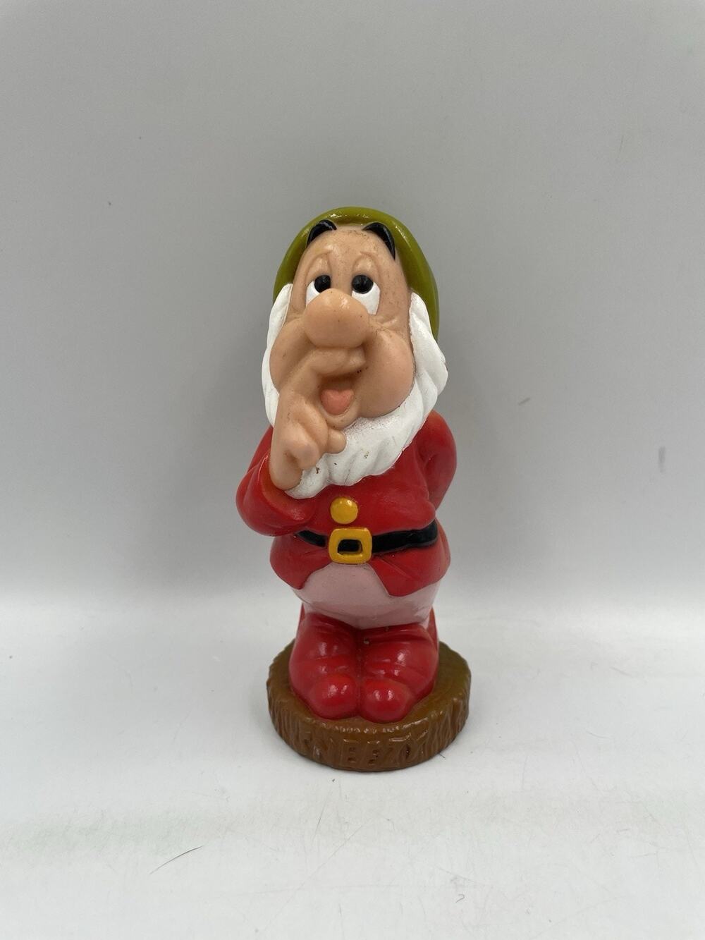 VINTAGE Snow White And The Seven Dwarfs SNEEZY Squeaky Bath Toy